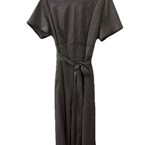 Lane Bryant Dresses & Skirts - Lane Bryant Black and Shimmery Silver Dressy Holiday Jumpsuit wide legs